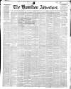 Hamilton Advertiser Saturday 09 September 1865 Page 1