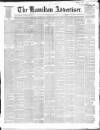 Hamilton Advertiser Saturday 14 October 1865 Page 1