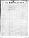 Hamilton Advertiser Saturday 28 October 1865 Page 1