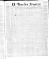 Hamilton Advertiser Saturday 25 January 1868 Page 1