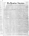 Hamilton Advertiser Saturday 06 June 1868 Page 1