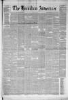Hamilton Advertiser Saturday 25 March 1876 Page 1