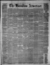 Hamilton Advertiser Saturday 17 March 1877 Page 1