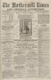Motherwell Times Saturday 19 April 1884 Page 1