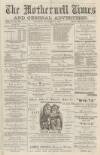 Motherwell Times Saturday 13 September 1884 Page 1