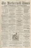 Motherwell Times Saturday 04 October 1884 Page 1