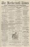 Motherwell Times Saturday 18 October 1884 Page 1