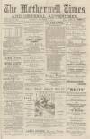 Motherwell Times Saturday 15 November 1884 Page 1