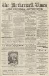 Motherwell Times Saturday 13 December 1884 Page 1