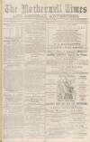 Motherwell Times Saturday 12 June 1886 Page 1