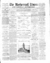 Motherwell Times Saturday 11 January 1890 Page 1