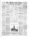 Motherwell Times Saturday 22 March 1890 Page 1