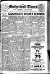 Motherwell Times Friday 05 September 1958 Page 1