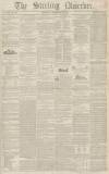 Stirling Observer Thursday 27 September 1849 Page 1