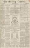 Stirling Observer Thursday 25 April 1850 Page 1