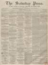 Dunfermline Saturday Press Saturday 07 May 1859 Page 1