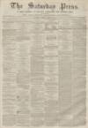 Dunfermline Saturday Press Saturday 22 October 1859 Page 1