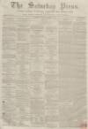 Dunfermline Saturday Press Saturday 03 November 1860 Page 1