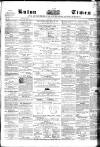 Luton Times and Advertiser Saturday 10 September 1859 Page 1