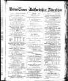 Luton Times and Advertiser Friday 09 January 1885 Page 1