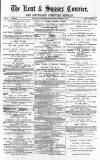 Kent & Sussex Courier Friday 19 January 1877 Page 1