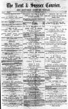 Kent & Sussex Courier Wednesday 30 May 1877 Page 1