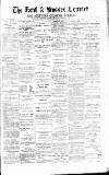 Kent & Sussex Courier Wednesday 28 January 1880 Page 1