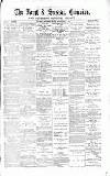 Kent & Sussex Courier Friday 26 March 1880 Page 1