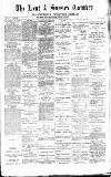 Kent & Sussex Courier Friday 14 January 1881 Page 1
