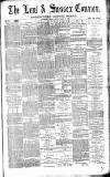 Kent & Sussex Courier Friday 06 March 1885 Page 1