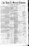 Kent & Sussex Courier Friday 24 July 1885 Page 1