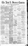 Kent & Sussex Courier Wednesday 12 August 1885 Page 1