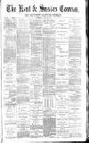 Kent & Sussex Courier Wednesday 26 August 1885 Page 1