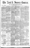 Kent & Sussex Courier Wednesday 23 September 1885 Page 1