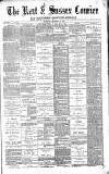 Kent & Sussex Courier Wednesday 16 December 1885 Page 1