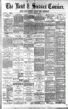 Kent & Sussex Courier Wednesday 27 October 1886 Page 1
