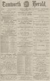 Tamworth Herald Saturday 16 October 1886 Page 1