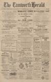 Tamworth Herald Saturday 30 July 1921 Page 1