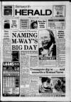 Tamworth Herald Friday 18 July 1986 Page 1