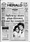 Tamworth Herald Friday 25 September 1992 Page 1