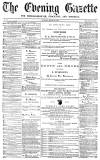 Daily Gazette for Middlesbrough Saturday 20 August 1870 Page 1