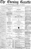 Daily Gazette for Middlesbrough Saturday 27 August 1870 Page 1