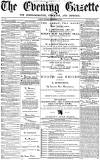 Daily Gazette for Middlesbrough Friday 02 September 1870 Page 1