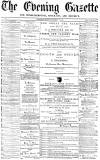 Daily Gazette for Middlesbrough Wednesday 14 September 1870 Page 1