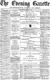 Daily Gazette for Middlesbrough Tuesday 20 September 1870 Page 1