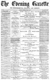 Daily Gazette for Middlesbrough Monday 03 October 1870 Page 1