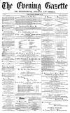 Daily Gazette for Middlesbrough Friday 30 December 1870 Page 1