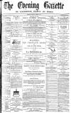Daily Gazette for Middlesbrough Saturday 07 October 1871 Page 1