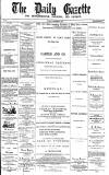 Daily Gazette for Middlesbrough Tuesday 24 December 1872 Page 1