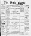 Daily Gazette for Middlesbrough Saturday 28 December 1872 Page 1